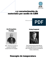 Plasmas y Caracterización de Materiales Por Medio de LIBS PDF