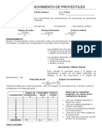 Guia Movimiento de Proyectiles 2017