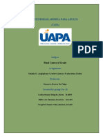 Universidad Abierta para Adulto (UAPA) : Final Course of Grade
