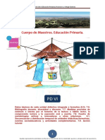 Programación Didáctica VI. 2018-2019. Primaria. Francisco Ortega PDF