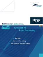 Advanced PV Laser Processing: AMS Technologies