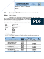 Informe de Actividades I Semana - Arte - Junio