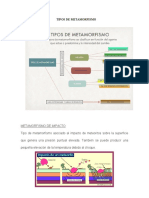 Tipos de Metamorfismo