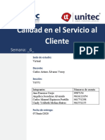 Servicio Al Cliente Tarea#6