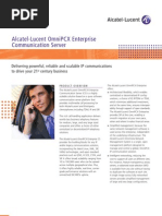 Alcatel-Lucent PCX - OXE - Brochure