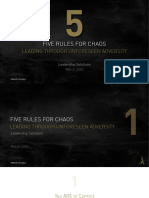 Five Rules For Chaos - Fergus Connolly