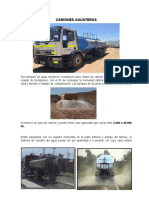 Camiónes Aguateros Informe