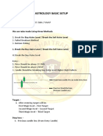 ASTROLOGY BASIC SETUP FOR 10 MIN TRADING