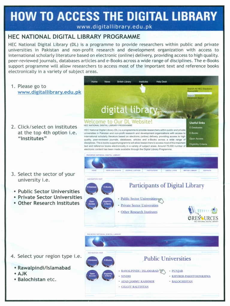 Library digital book access interface