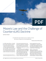 Moore's Law and The Challenge of Counter-sUAS Doctrine: by Mark D. Newell