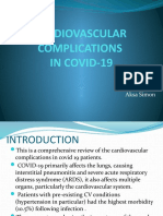 Cardiovascular Complications in Covid-19: Presented By, Aksa Simon