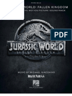 Jurassic World Fallen Kingdom Soundtrack - Michael Giacchino - Piano Solo
