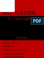 Motivation: Dr. Faisal Asghar Imam