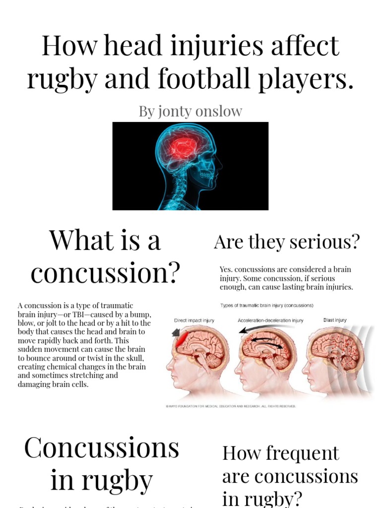 Jonathan Onslow - Concussions Final Course Project | PDF | Concussion ...