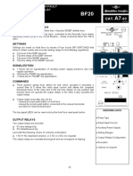 Two Phase and Earth Fault Breaker Failure Relay: Settings