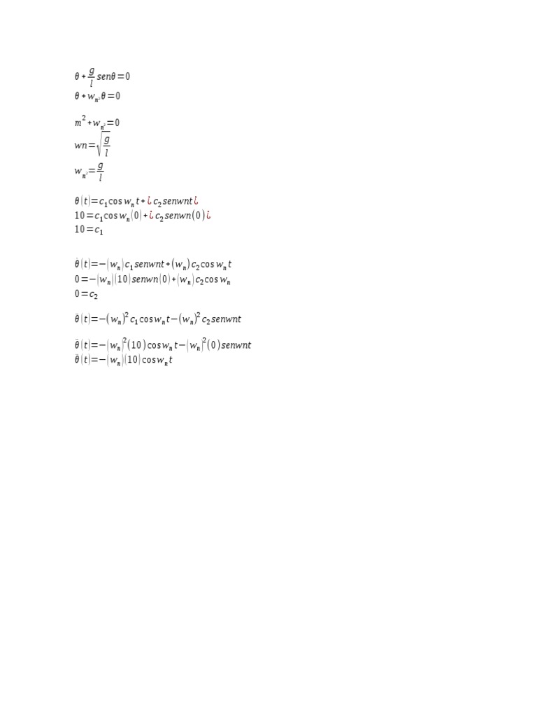 Derivation of the General Solution for the Forced Damped Harmonic