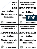 APOSTILLA