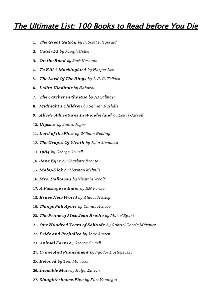 100-essential-books-a-definitive-reading-list-spanning-fiction