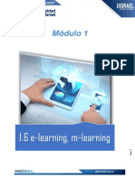 Módulo 1.6 - E-Learning - M-Learning