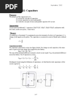 32 Capacitor Experiment