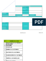 Ficha Técnica de Actividades