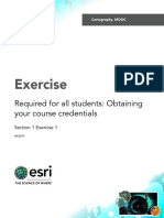 Exercise: Required For All Students: Obtaining Your Course Credentials