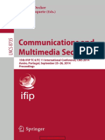 Communications and Multimedia Security