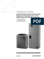 Application Guide: Refrigerant Piping Manual For Small Split Cooling and Heat Pump Systems