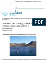 Precision Fish Farming: A New Framework To Improve Aquaculture, Part 1