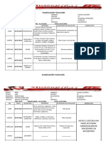 PLANIFICACIÓN Y EJECUCIÓN