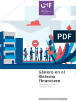 Género en El Sistema Financiero - CMF - 2019