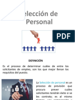 Selección de Personal Pasos