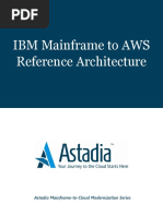 Astadia IBM Mainframe to AWS Reference Architecture