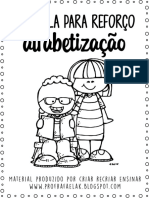 ALFABETIZAÇÃO: CAÇA-PALAVRAS SÍLABAS SIMPLES – Criar Recriar Ensinar