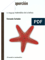 (El Mundo Es Matemático) Fernando Corbalán - La Proporción Áurea - El Lenguaje Matemático de La belleza-RBA (2010) PDF