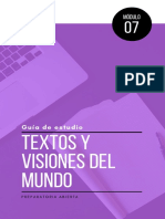 Modulo 7 Textos Visiones Del Mundo PDF