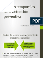 Conferencia Límites Temporales Detención Preventiva