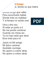 Canciones Cristianas Letra