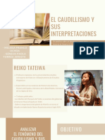 EL Caudillismo Y SUS INTERPRETACIONES