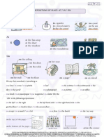 TASK 2 - Practice Prepositions of Place