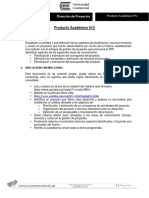 Producto Académico N2 (Entregable) Corregido (1) Direccion de Proyectos