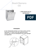 Bosch Siemens Spuelmaschine Technik Training (ET)