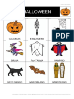 Jogo Do Bingo - Halloween