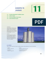 Analytic Geometry in Three Dimensions