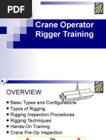 Rigger Training