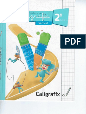 saltar Acuario respuesta Caligrafix Vertical 2° Basico | PDF