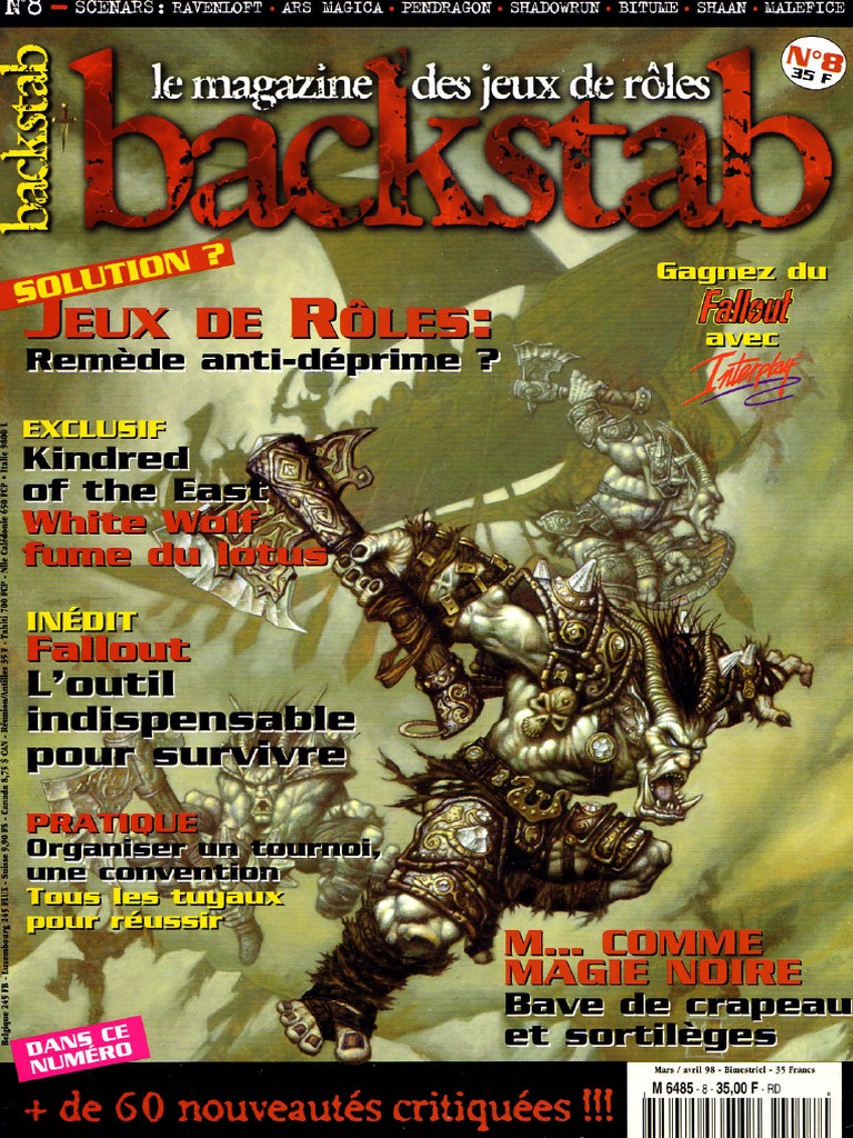 Backstab 08 (1998) | PDF