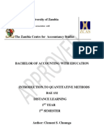 Introduction To Quantitative Methods PDF
