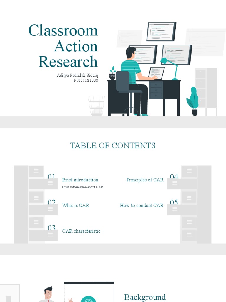 Classroom Action Research (Aditya Fadhilah Siddiq - F1021181008) | PDF ...
