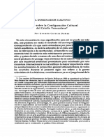 Carrera Damas - 1984 - El Dominador Cautivo Ensayo Sobre La Configuración Cultural Del Criollo Venezolano - Jahrbuch Für Geschichte Late PDF